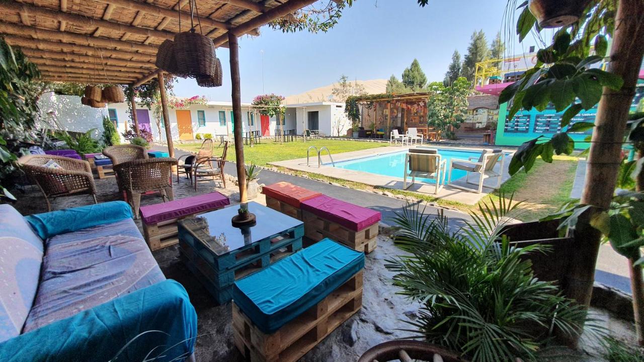 The Upcycled Hostel Huacachina Ica Luaran gambar